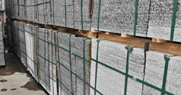 陇南芙蓉白地铺石，石材地铺石