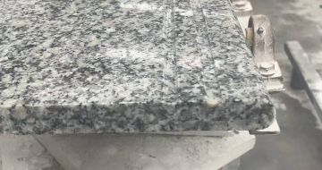 陇南芝麻白楼梯踏步 芙蓉白