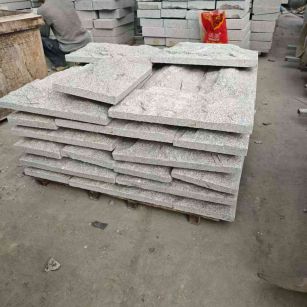 陇南芝麻白蘑菇石，自然面