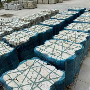 陇南黄金麻冰裂纹 碎拼